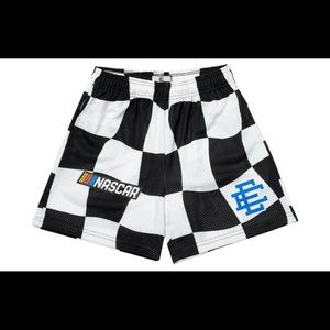 Eric emanuel checkered shorts EE nascar size XL